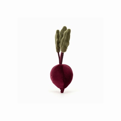 Jellycat Vivacious Vegetable Beetroot UK | 15306DUNT